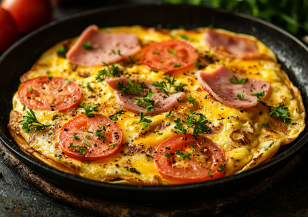 Нескучный завтрак с круглыми лепешками за 5 минут: готовить и есть его — одно удовольствие