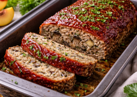 Котлеты совсем перестала жарить: готовлю митлоф — нужен фарш и баклажан. Никакой мороки с лепкой и брызгами масла