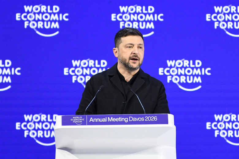 Владимир Зеленский на Всемирном экономическом форуме в Давосе