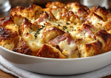 Французская запеканка из батона и яичной заливки: с этим рецептом вы полюбите завтраки