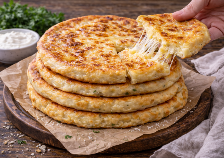 Руки добрались до ленивых хычинов с картошкой: кто не пёк — пробуйте обязательно, это просто бомба