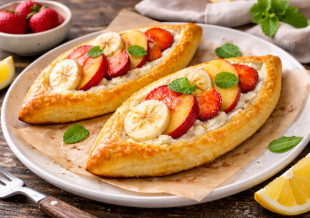 Приноровилась печь творожные лодочки на завтрак: простой рецепт, а вкус — на миллион