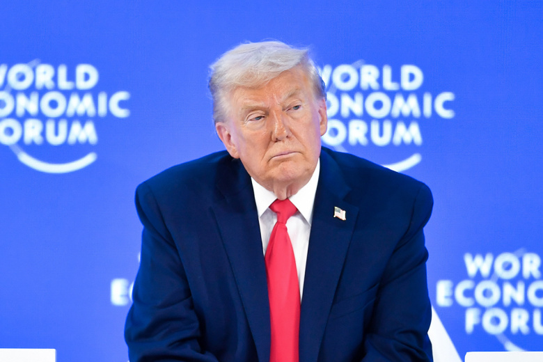 Дональд Трамп на Всемирном экономическом форуме в Давосе