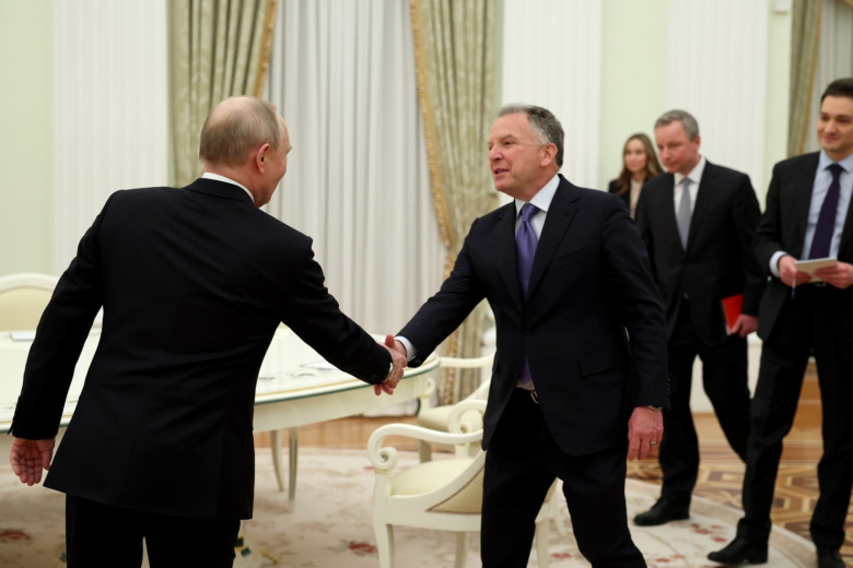 Владимир Путин и Стив Уиткофф