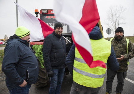 Польские фермеры запротестовали из-за Украины
