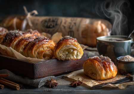 Спасение для хозяйки: печенье к чаю из готового теста за 10 минут