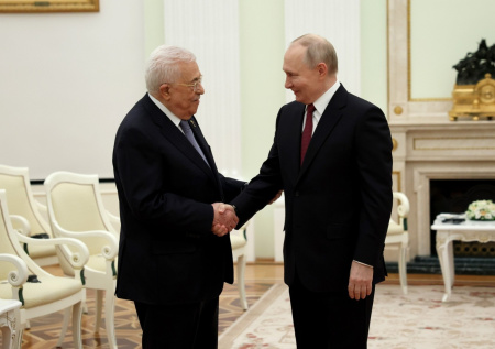 Появились детали встречи Путина и Аббаса