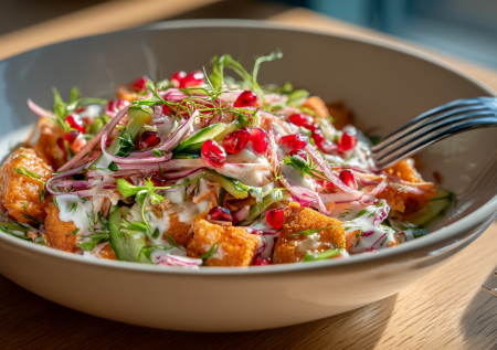 Салат с крабовыми палочками за 15 минут: рецепт от стамбульских поваров