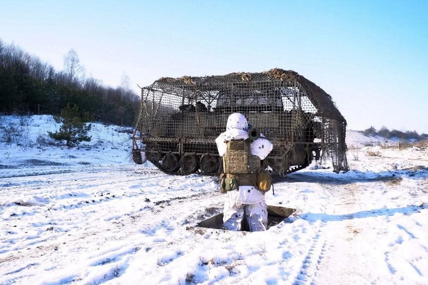 Военнослужащие ВСУ