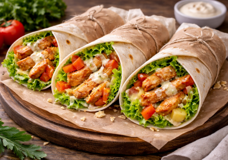 Когда хочется фастфуда — готовлю твистеры: эти свертки сочнее и вкуснее, чем в любом кафе