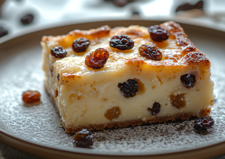 Творожная запеканка с изюмом: аромат детства