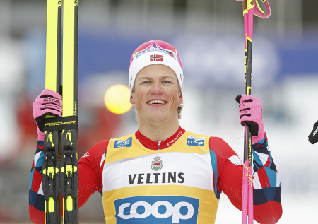 Клебо завоевал первенство на этапе Кубка мира в Гомсе