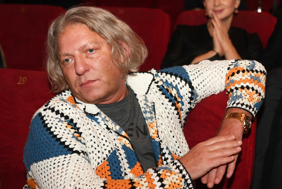 Александр Олейников на премьере фильма Алексея Пиманова «Одиннадцать молчаливых мужчин», 2022 год