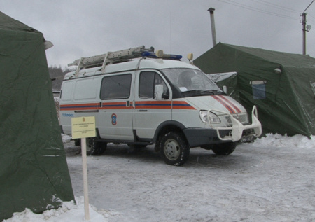 В Мурманске начали открывать пункты помощи на улице для жителей города