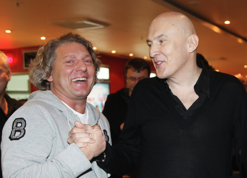 Александр Олейников и продюсер, композитор Игорь Матвиенко, 2010 год