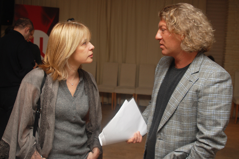 Вера Глаголева и Александр  Олейников, 2008 год