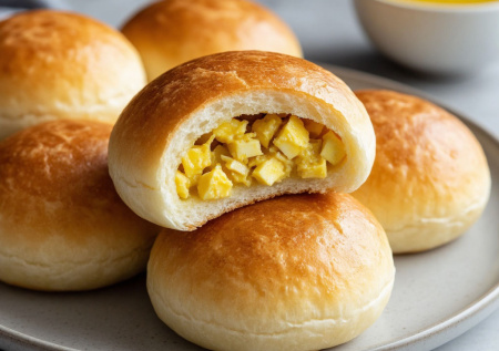 Утренний хит: быстрое тесто и начинка из капусты с яйцом. Горячие булочки на завтрак за 20 минут