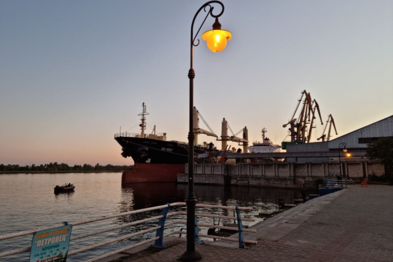 Набережная реки Днепр в Херсоне