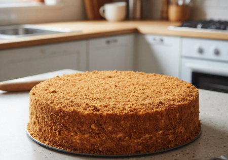 Никаких заварных кремов! Только этот медовик: влажные, как пух, коржи и крем из вареной сгущенки — просто и гениально