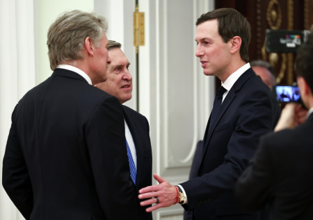 Счетчики стресса заметили у Кушнера и Грюнбаума на встрече с Путиным