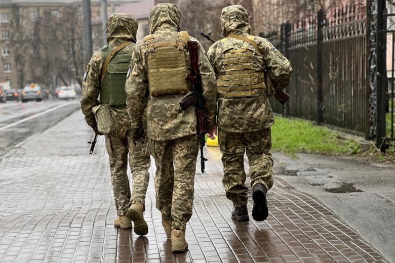 Военнослужащие ВСУ