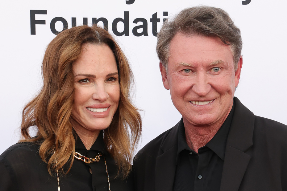 Уэйн Гретцки и Джанет Джонс