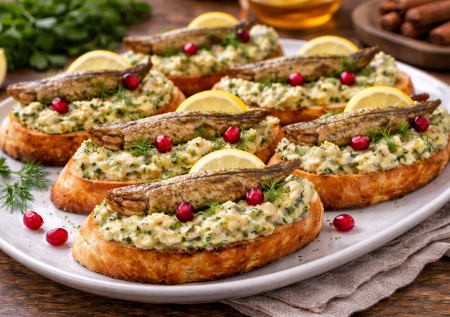 Классика с изюминкой: бутерброды со шпротами — один кусочек, и остановиться уже сложно