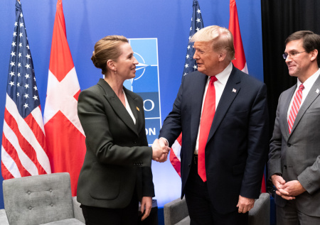 Стало известно о бурном разговоре между Трампом и премьером Дании