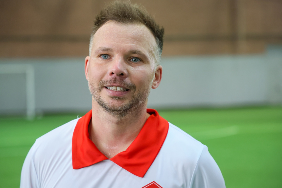 Футболист Роман Шишкин