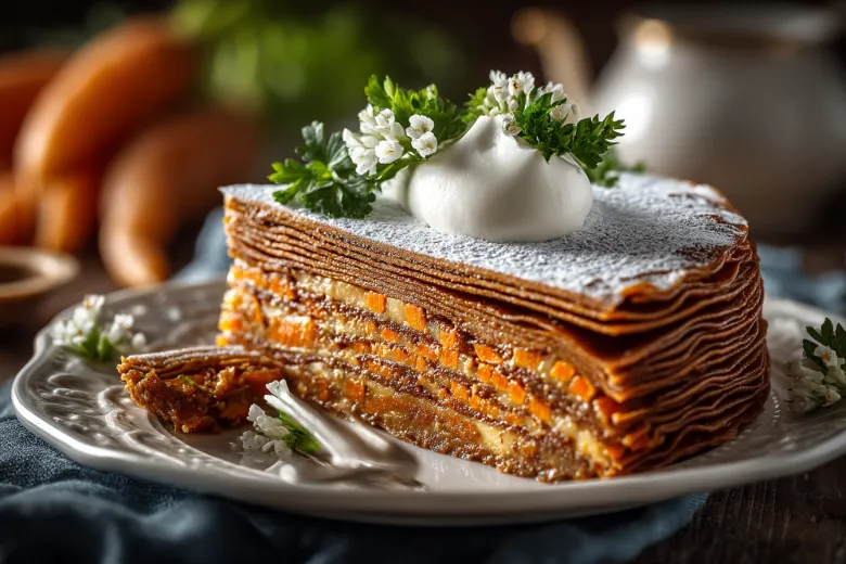 Печеночный торт за 40 минут: секрет воздушных коржей от шеф-повара