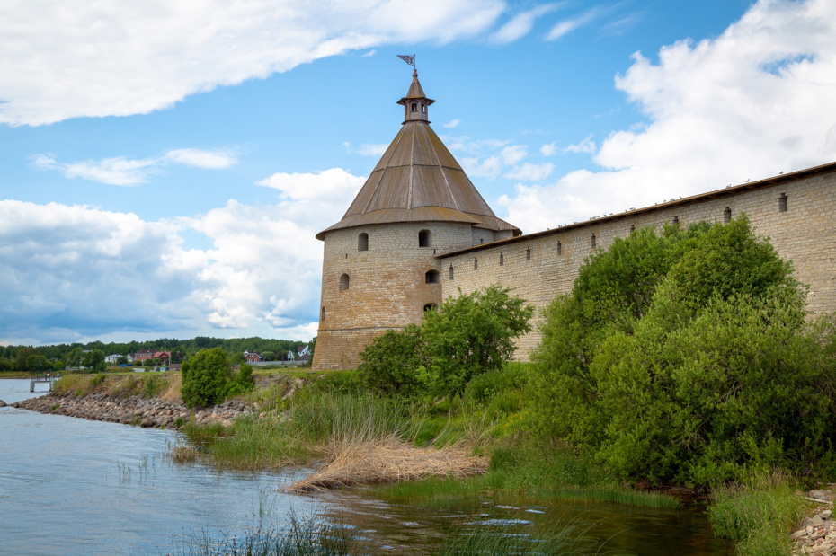 Крепость Орешек, город Шлиссельбург