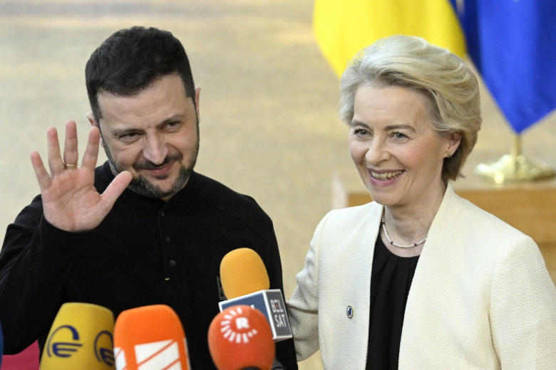 Владимир Зеленский и Урсула фон дер Ляйен