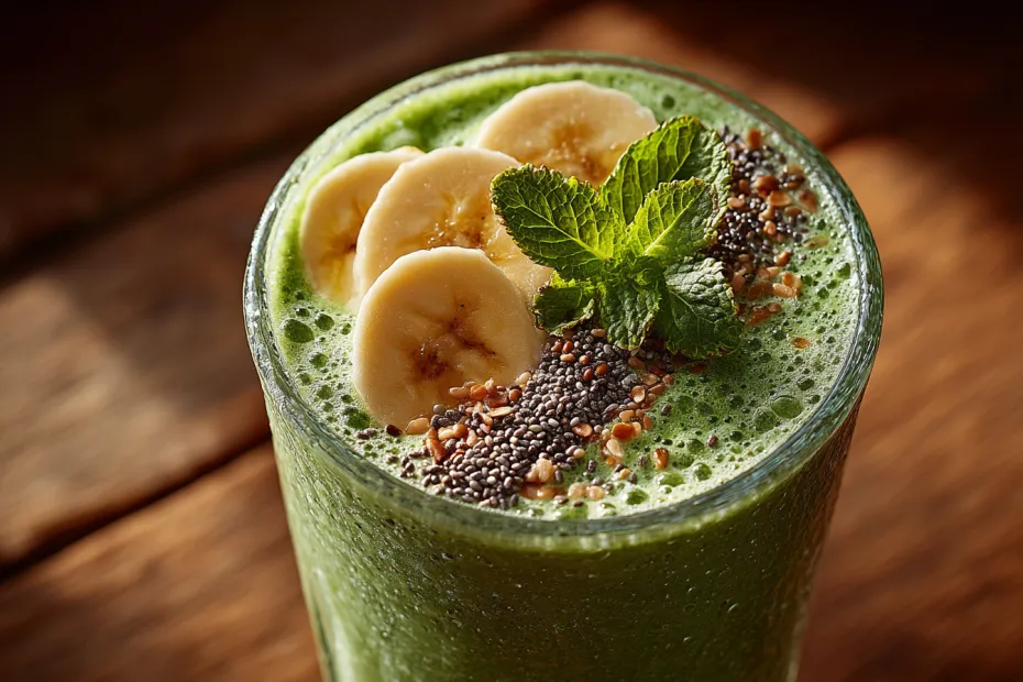 Смузи из переспелых бананов