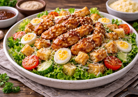 Салат «Терияки» победил «Цезарь» из-за этой курицы — вкуснее в 1000 раз получается