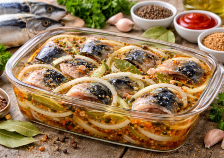 Скумбрия круче красной рыбы: маринуем в ароматном масле за 24 часа. Эта рыбка вас удивит