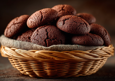 Домашнее шоколадное печенье: остается мягким и влажным внутри даже через неделю