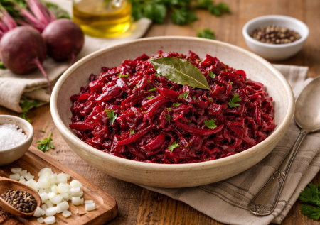 Свеклу больше не варю, а тушу: такой рецептик всю зиму выручает, а винегрета вообще не хочется