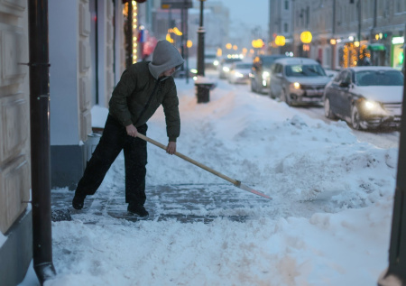 В Москве наступил снежный апокалипсис