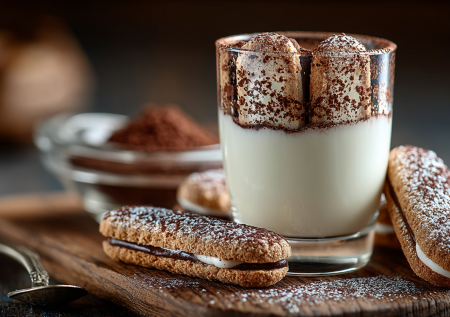 Трендовый десерт из баночки йогурта: тирамису в максимально упрощенном варианте