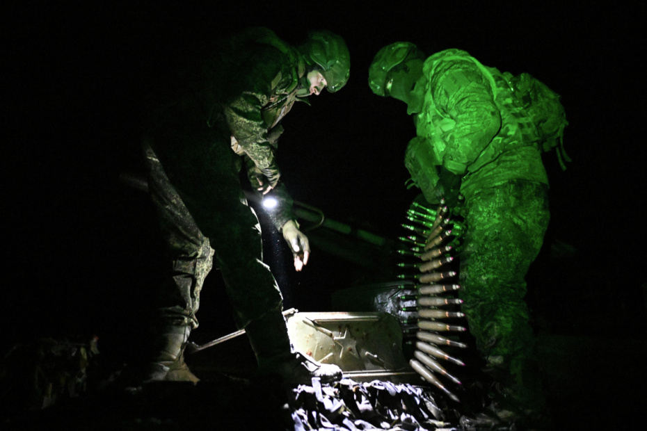 Военнослужащие ВС РФ в зоне СВО