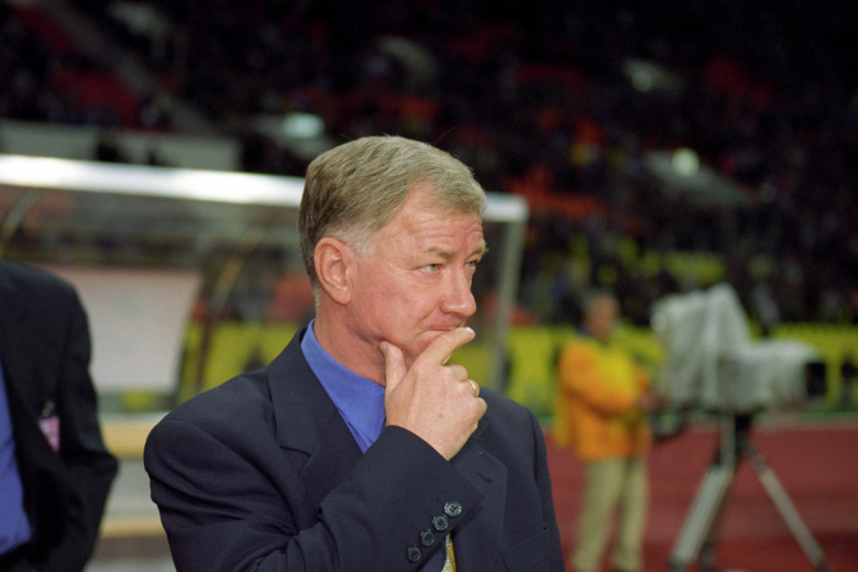 Тренер сборной команды России Борис Игнатьев. 1997 год