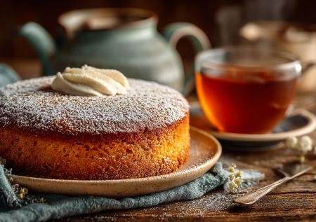Порадуйте себя и близких домашней выпечкой: манник с маком — за вас все сделает миксер и духовка