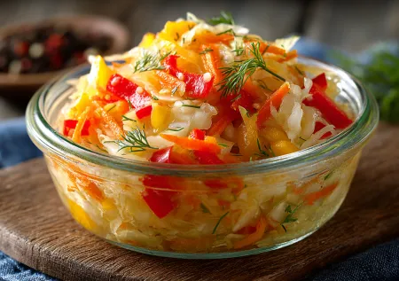 Квашеная капуста с перцем: бабушкин трюк для идеального вкуса