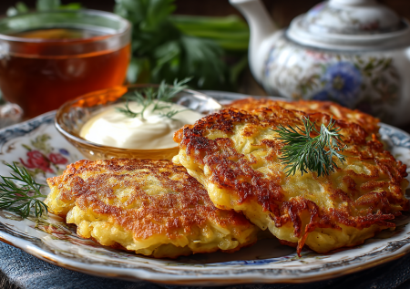 Капуста с яйцами теперь любимый завтрак: наедаюсь этими лепешками досыта до обеда