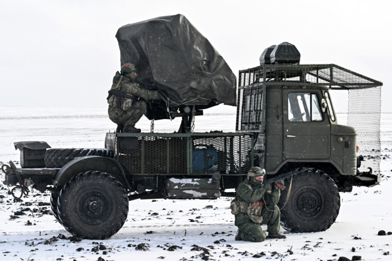 Военнослужащие ВС РФ в зоне СВО