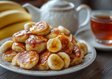 Мини-оладьи из бананов: порадуйте семью необычайно вкусным завтраком или перекусом
