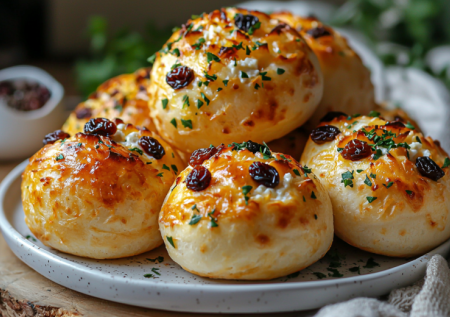 Творог, ваниль и горсть изюма — замешиваю на кефире. За полчаса — пышные булочки на завтрак, тают во рту