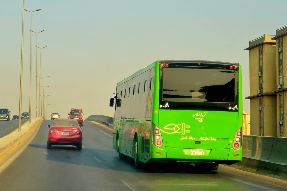 Автобус, направляющийся в Каир