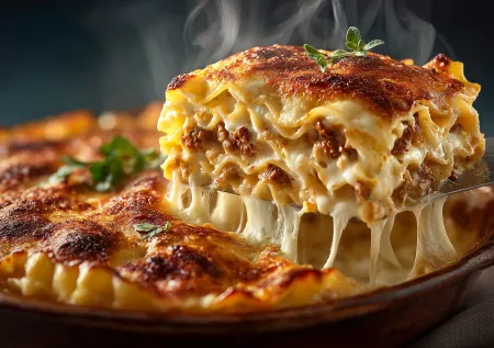 Макароны с фаршем в духовке: тот самый рецепт с сырной шапкой