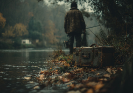 Рыбак поймал чемодан с трупом: подозреваемый в убийстве прятался в США